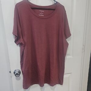Torrid Taupe Casual Tee Size 3